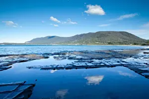 Tessellated Pavement. Tasmania. Australia