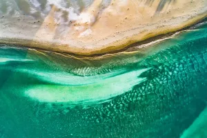 Images Dated 2018 November: Texture on sand and clear water