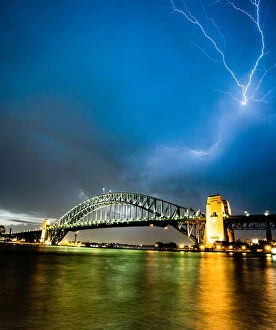 Lightning Strikes Collection: Thunder on Sydney Bridge