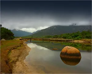 Tidal river estuary, Wilsons Promontory national park, Victoria, Australia