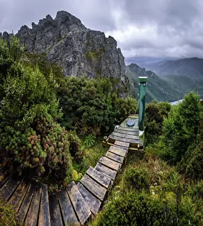 Toilet at Hanging Lake in Eastern Arthurs Range, Tasmania