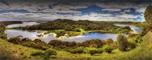Awe Inspiring Australian Panoramas Collection: Tower hill reserve at Warrnambool, Victoria, Australia