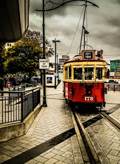 Photographers/james stone nature photography/tram downtown christchurch Photographers/james stone nature photography/tram downtown christchurch