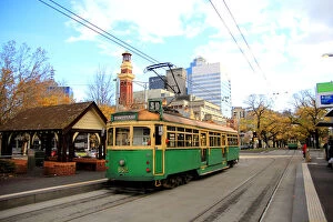 Images Dated 28th September 2014: Tram In Melbourne