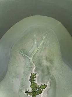 Images Dated 2023 August: Tributaries from the King River shot from above, Wyndham, Western Australia, Australia