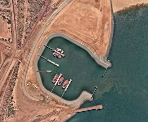 Nearmap Collection: Tug boats in harbour