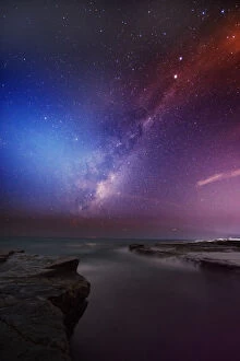 Images Dated 9th June 2015: Twins color Milky Way