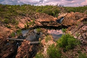 Images Dated 28th September 2016: Upper Pool of Edith Falls