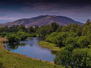 Prints of Murray River Murray River Prints: Upper Rich fertile Murray Valley farmland and rural river flats