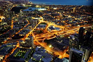 Nigel Killeen Photography Prints: Above urban Melbourne