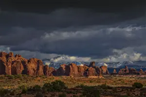 Southwest Usa Prints: A view of Arches National Park