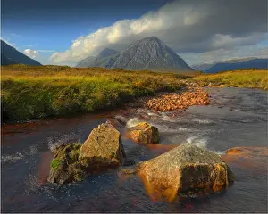 View to Buachaille Etive Mor, in the Western Scottish highlands