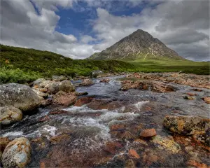 View to Buachaille Etive Mor, in the Western Scottish highlands