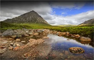 View to Buachaille Etive Mor, in the Western Scottish highlands