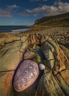 Images Dated 31st March 2017: A view of Egg beach on the west coastline of Flinders Island
