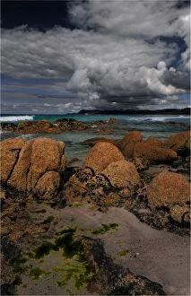 Images Dated 5th April 2010: A view of the Friendly beaches, on the East coastline of Tasmania near Freycinet Peninsular