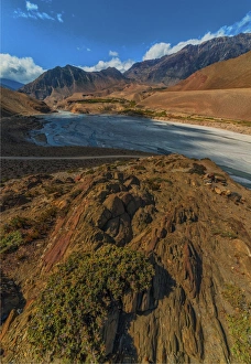 Southern lightscapes australia/view glacial morraine near village kagbeni Southern lightscapes australia/view glacial morraine near village kagbeni