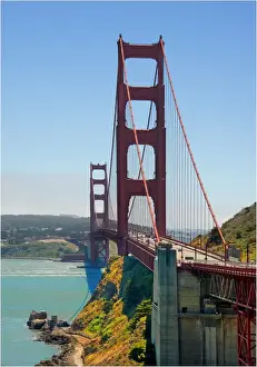 A view of Golden gate Bridge, San Francisco, California