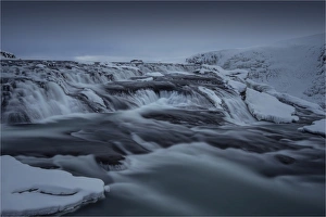 View to Gullfoss waterfall