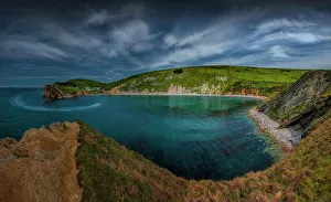 View to Lulworth cove View to Lulworth cove