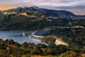 Geographical Locations Prints: The View of Maguga Dam From Piggs Peak, Hhohho, Swaziland