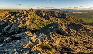 Images Dated 25th February 2016: View from the top of Mount Stapylton in Grampians National Park, Victoria