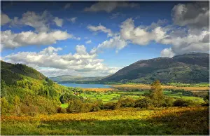 View near Bassenthwaite, Lake district, England