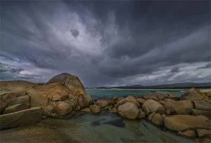 Images Dated 27th March 2015: A view at north east point on Flinders Island, Bass Strait, Tasmania, Australia