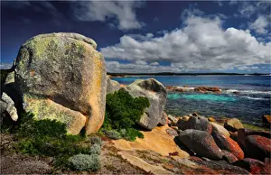 Images Dated 4th April 2010: A view into Purdon bay, Tasmania east coast