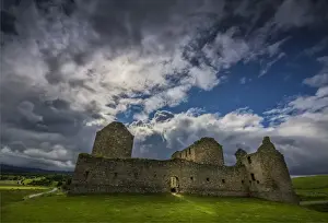 Military Prints: A view of Ruthven Barracks, Badenoch, Scotland, United Kingdom