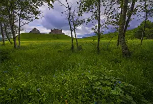 Military Prints: A view of Ruthven Barracks, Badenoch, Scotland, United Kingdom