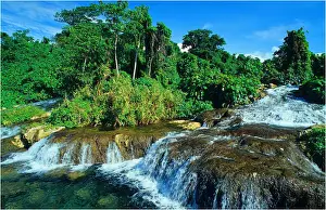 Efate Island Prints: View to the Sacred pools, Island of Efate, Vanuatu