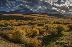 A view towards the San Juan mountains, Colorado, south west United States of America