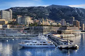 Urban Skyline Prints: View of The Skyline And Casino De Monte-Carlo, Monaco