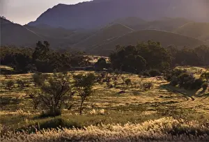 A view of the southern Flinders Ranges National Park near Wilpena, in South Australia