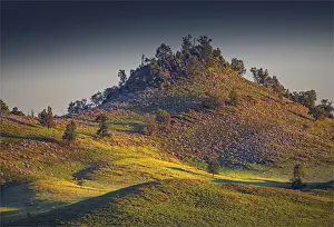 A view of the southern Flinders Ranges National Park near Wilpena, in South Australia