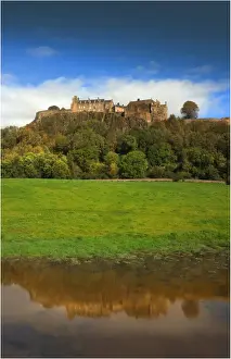 Castle Prints: A view of Stirling Castle, Scotland