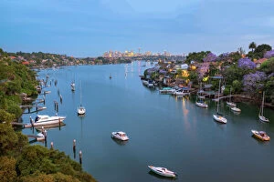 Brook Attakorn Collection: View over Sydney on Parramatta River