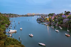 View over Sydney on Parramatta River View over Sydney on Parramatta River