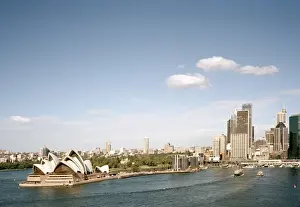 View of Sydney skyline and Opera House
