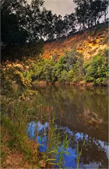 A view of the Tambo river, east Gippsland, Victoria, Australia