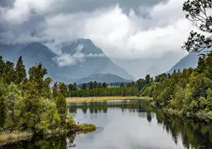 View of Views, Lake Matheson, Mount Cook National Park, Westland National Park