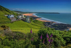 Images Dated 9th June 2015: View to Woolacombe sands