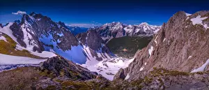 Viewpoint of the Austrian Alps, Innsbruck, Austria