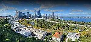 : Viewpoint of Perth City from Kings Park