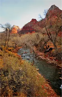 Virgin River Zion national Park in south western United States