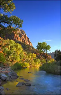 Virgin River Zion national Park in south western United States