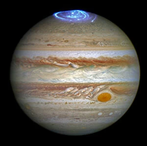 Images Dated 29th June 2016: Vivid Auroras in Jupiters Atmosphere