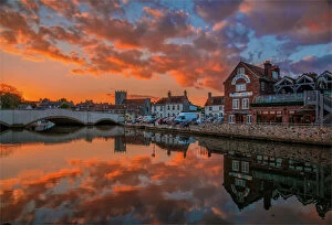Images Dated 27th May 2015: Wareham Quay at Dusk