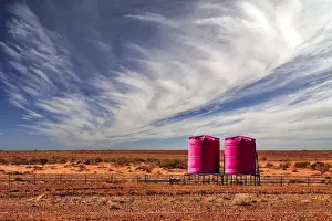 Water Tanks in Outback Australia